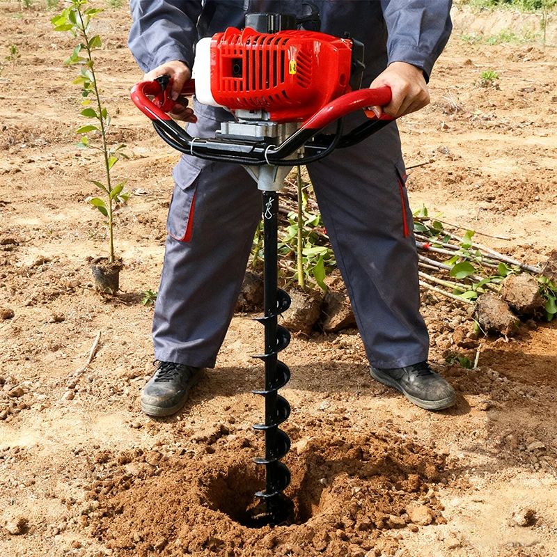 

Garden Machinery Accessories 80mm Ground Drill Bit (Without Engine Machine) for Digging Holes and Planting Crops