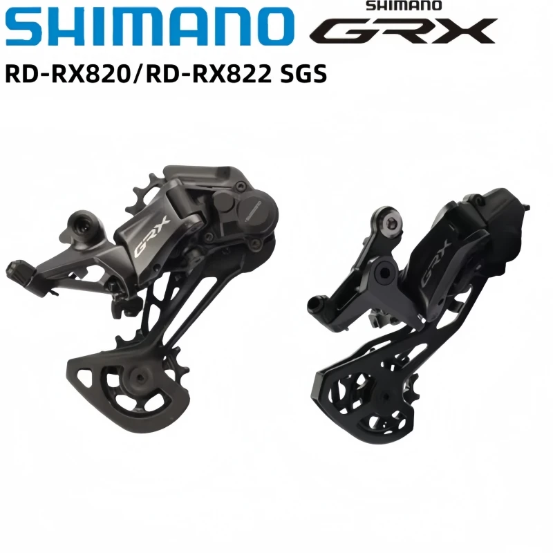 

Задний переключатель Shimano GRX RD RX820 RX822 SGS с длинной клеткой, 12-скоростной задний переключатель SHADOW RD + для гравийного велосипеда