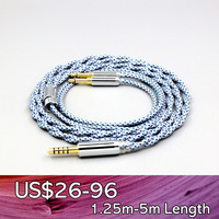 99% Pure Silver Mix Graphene OCC Shielding Earphone Cable For Sivga LUAN sivga p2 pro Aune AR5000 LN008641