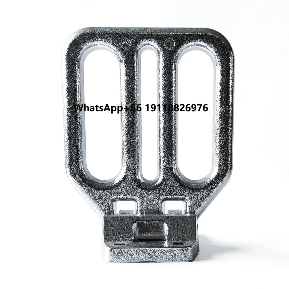 

China Factory Direct Sales Silver Folding Step Heavy Duty Trailer Truck Van Flip Down Side Pedal Zinc Alloy Folding Foot Steps