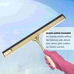 Shower Squeegee Deluxe 304 Stainless Steel Scrappers For Cleaning Scraper for Bathroom Shower Glass Door Mirror Windows Tiles