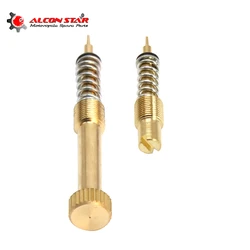 Alconstar- Motorcycle Carburetor Air Fuel Mixture Screw Kit for GY6 Scooter Mixture Ratio Adjusting Screw For Keihin CVK Carbs