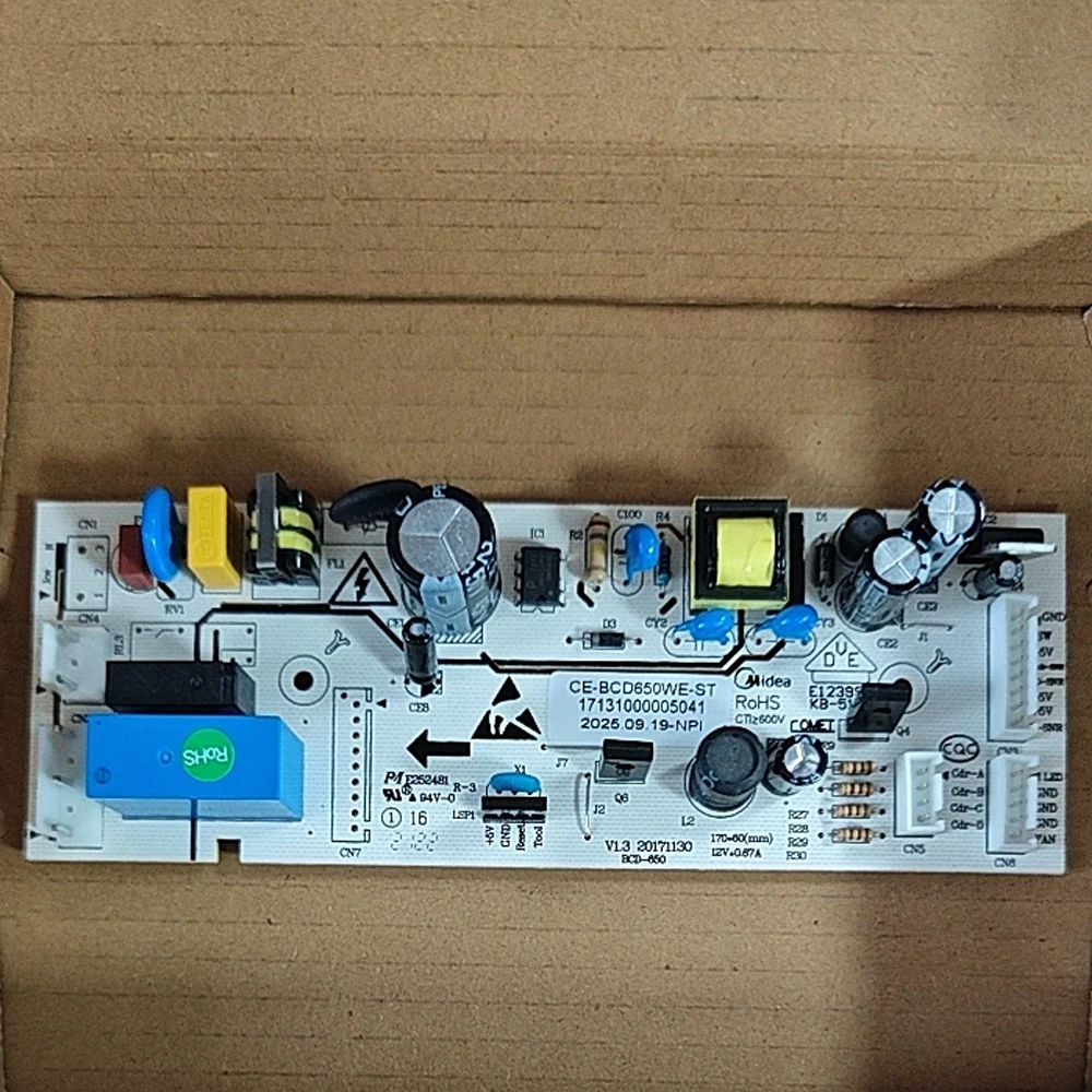 

New Original Power Supply Board PCB For Refrigerator 17131000005041 CE-BCD650WE-ST