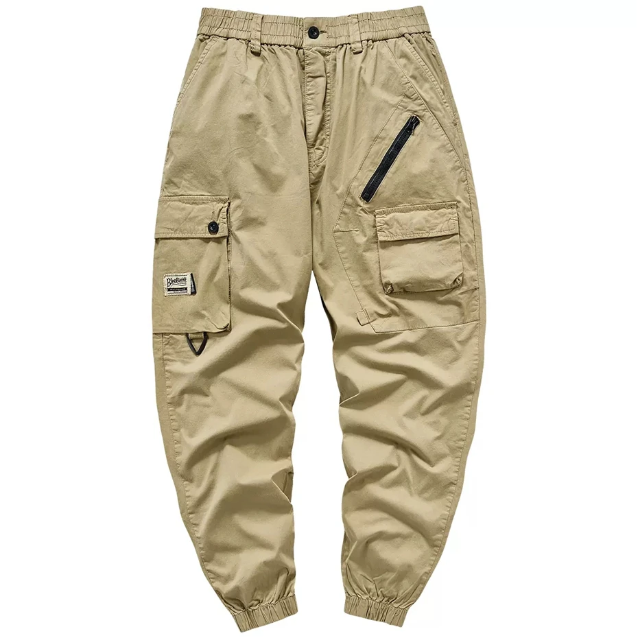 Mens Techwear Cargo Pants Men Joggers Sweatpants Streetwear Pants Fashion Vintage Paratrooper Trousers Male