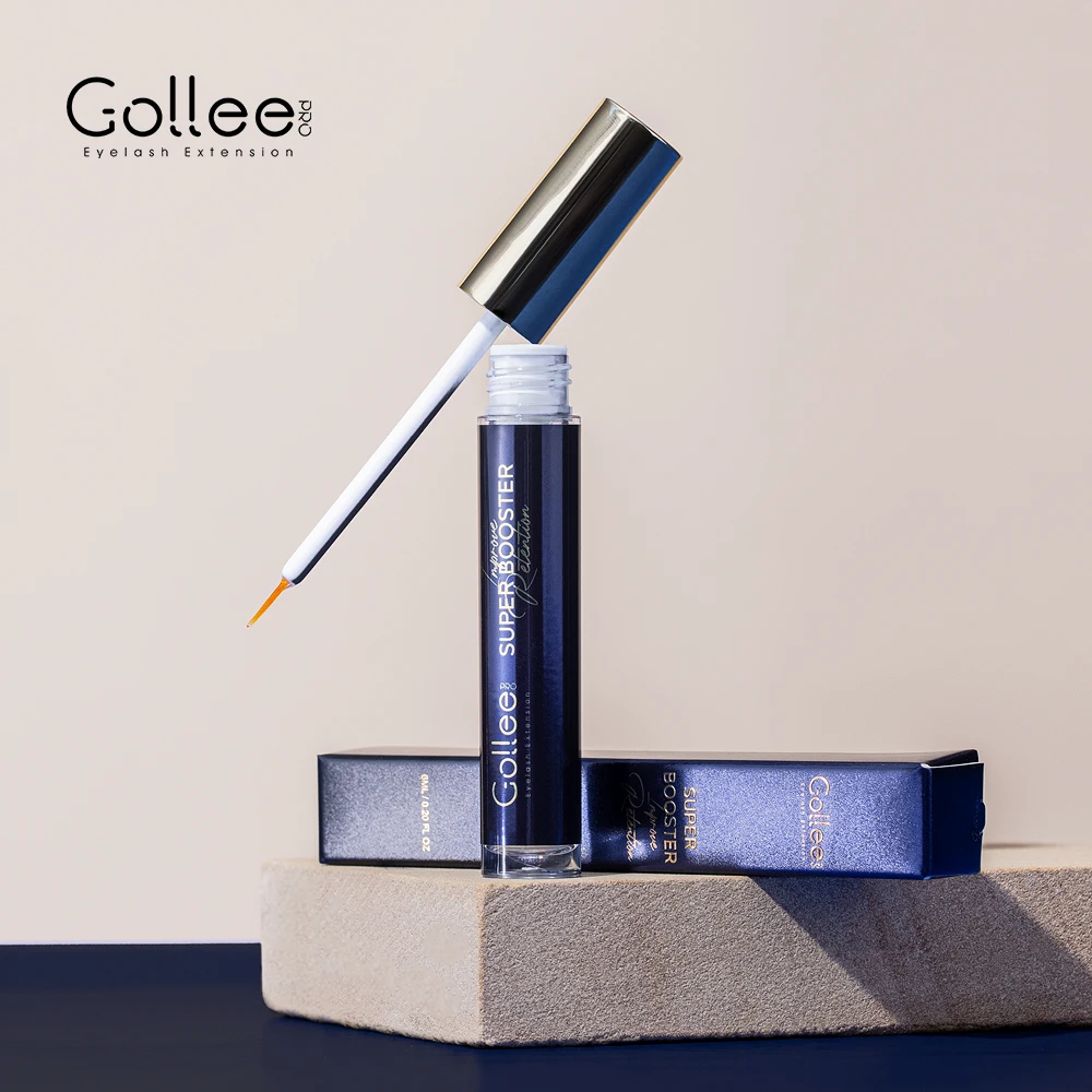 Gollee-Booster Glue Accelerator para Cílios Extensão, 6ml, Parar os fãs de fechamento, Lash Make, Bonder Glue, Ajuda Adesivo, Acelerador