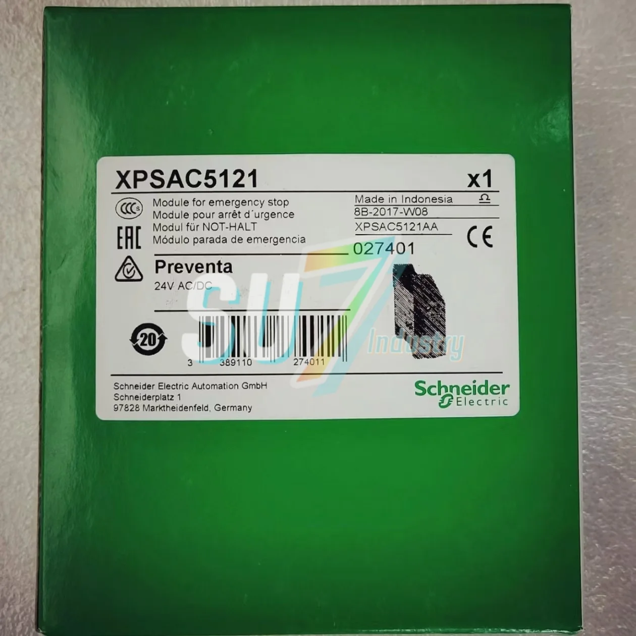 XMLB070D2S11 XPSAC5121 Relais de sécurité neuf dans la boîte