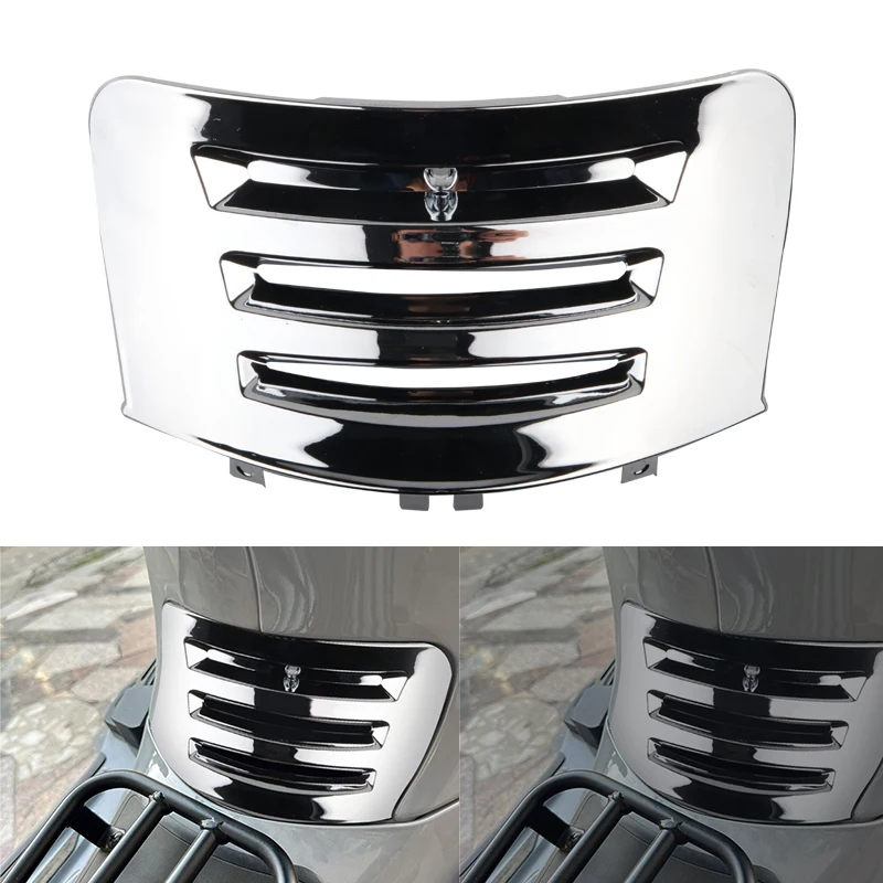 For Primavera 125 Sprint 150 Motorcycle Scooter Chrome Plating Cylinder Head Protector Cover Decorative Guard