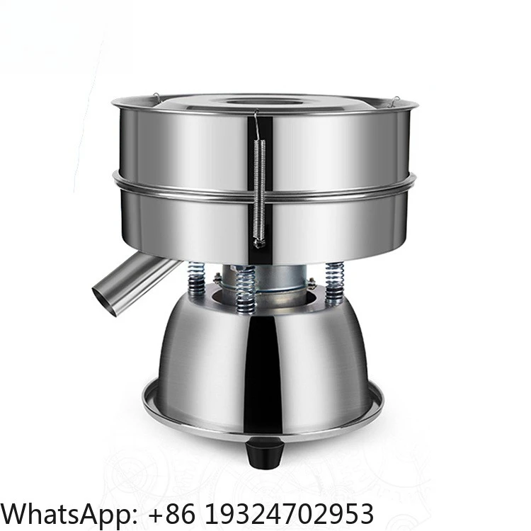 Top Selling 110V Automatic Vibrating Sifter Shaker Machine Industrial Food Processing for Powder With 80 Mesh Screen Sieve