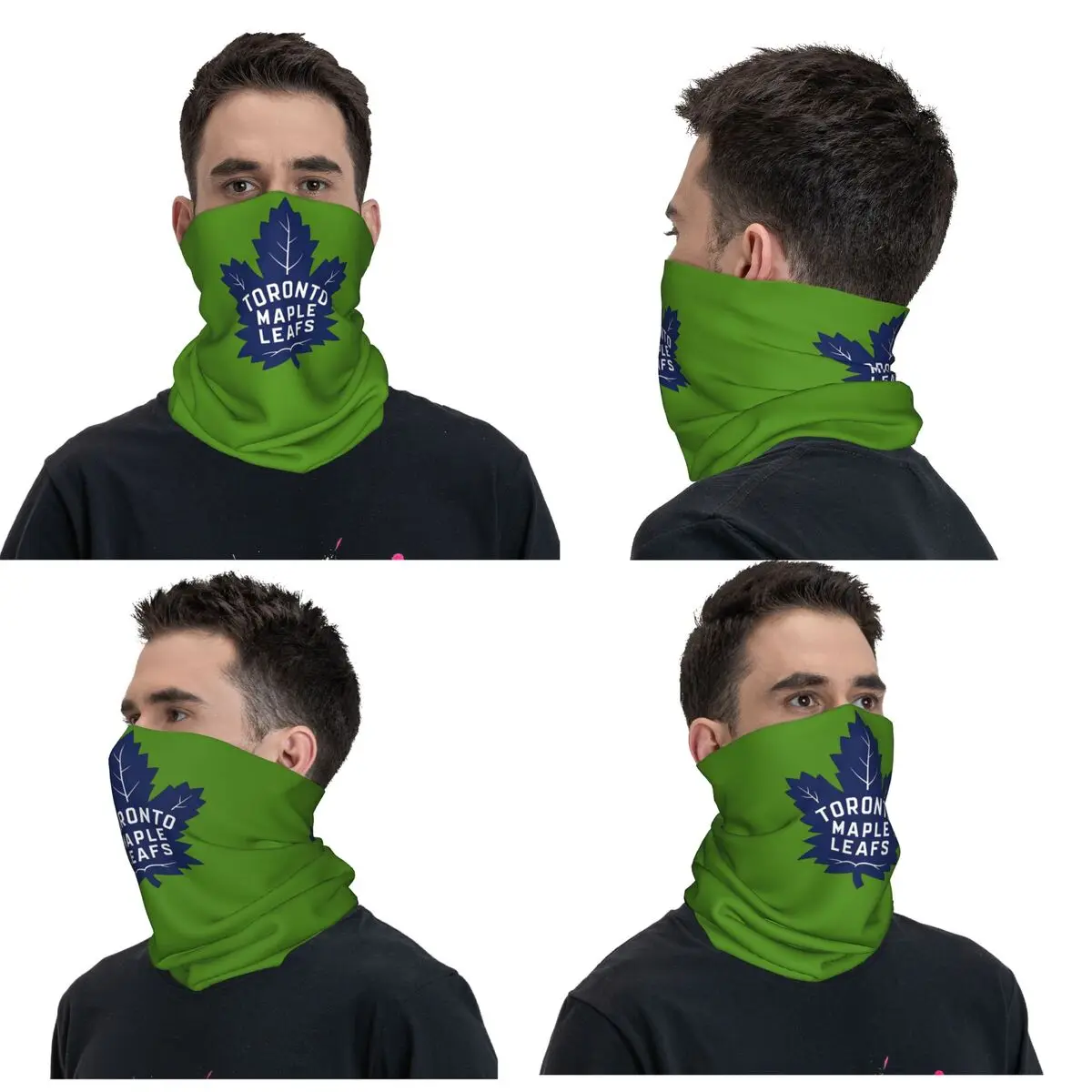 Icon-Maple Leafs-Toronto-merch Bandana Neck Gaiter Printed Mask Scarf Warm Balaclava Riding Unisex Adult Winter