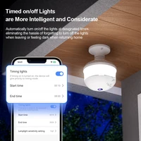 4MP WIFI E27 Bulb V380 Pro Security Camera Full Color Night Vision Two-Way Voice Wireless Auto Tracking Fisheye WiFi Camera 5