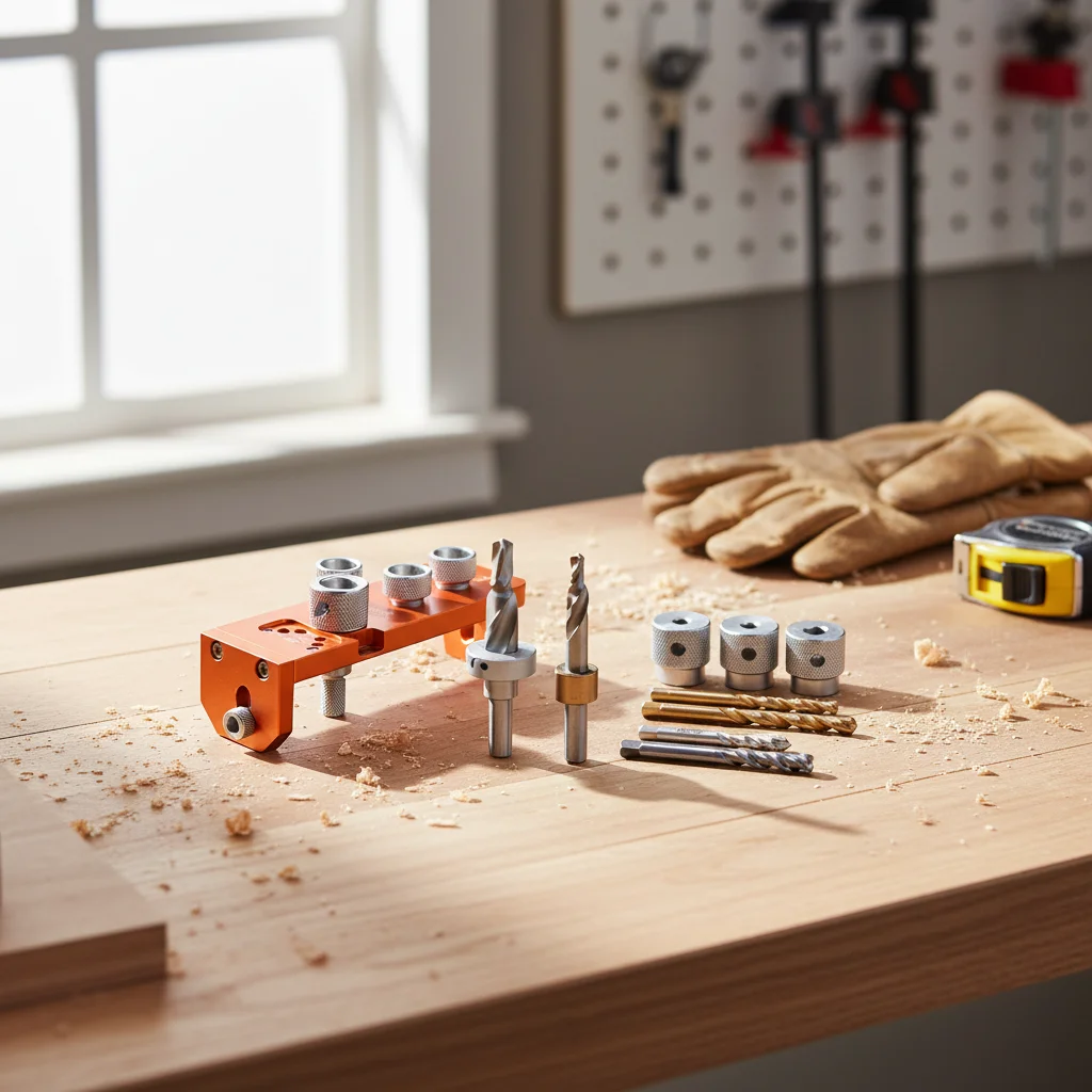 

Drilling Positioner Drill Bits Kit For 20/30/40 Series Multi-Function Aluminum Profiles DIY Furniture Drilling Tapping Fixture