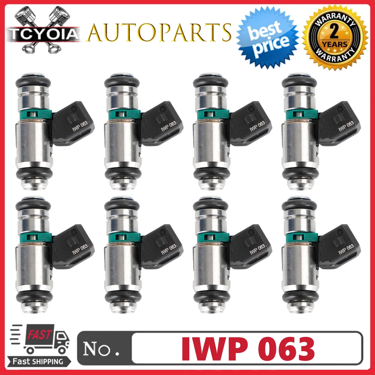 

4/20pcs Fuel Injectors IWP-063 IWP063 27665-01 27665-01A For 2002-2016 Harley Davidson 27665-01/A