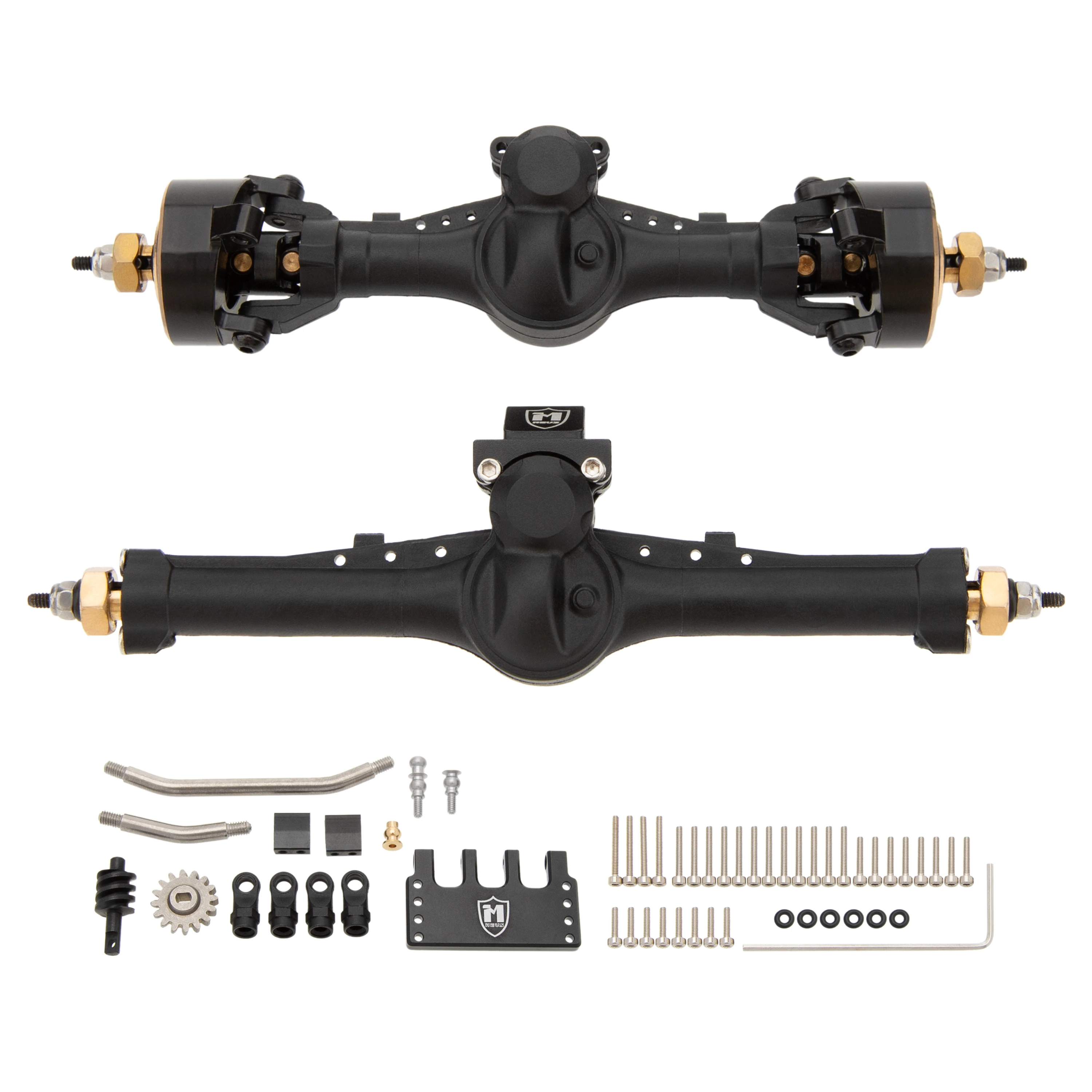 MEUS RACING 5mm Nylon ISO V2 SCX24 Axles with 3-Section CVD for Axial 1/24 SCX24 RC Crawler