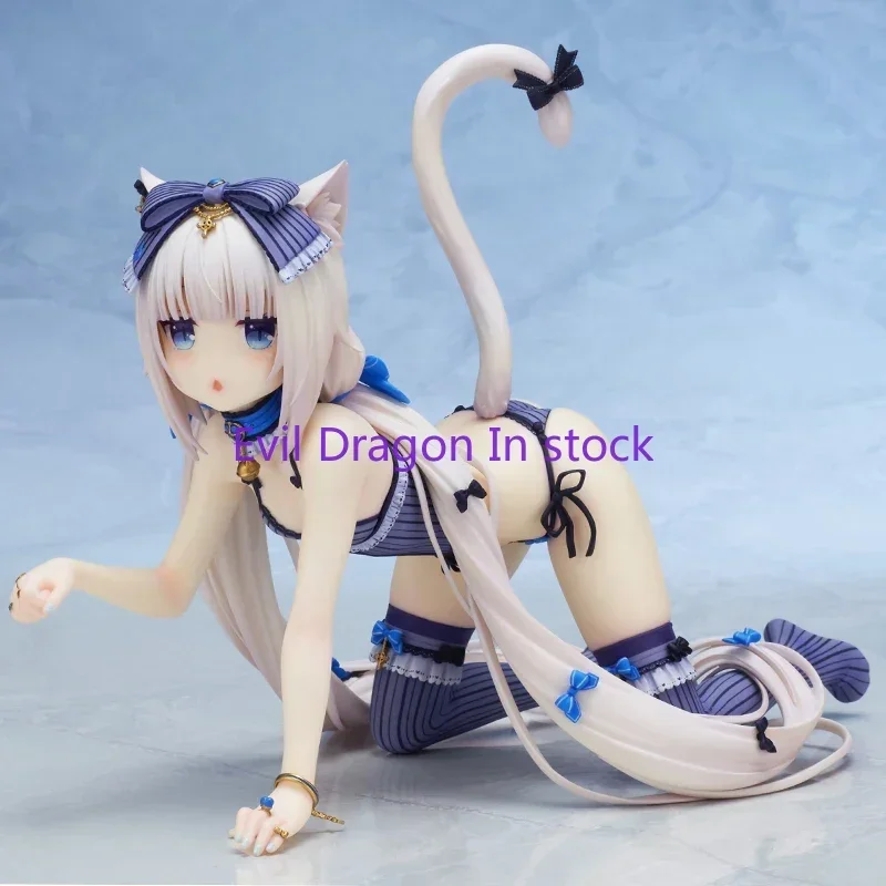 En Stock Original véritable peur Chocola vanille NEKOPARA Vol.1 Soleil ouvert Action Anime Figure PVC modèle jouets Collection cadeaux