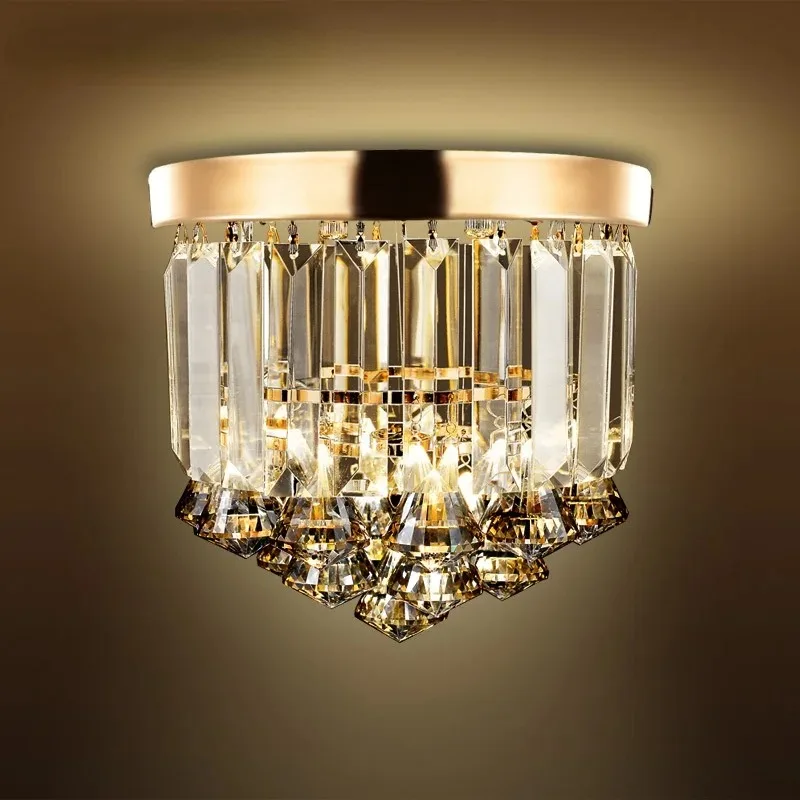 Modern Crystal LED Ceiling lights For Living room candeeiro de teto para quarto  Lamp Home Decoration