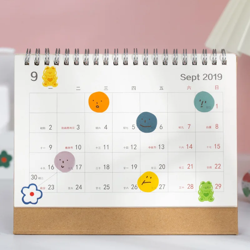 Card Lover 100 Pcs/Roll Cartoon Washi Paper Stickers Masking Tape Journal DIY Scrapbooking Design Material Cute Stationery