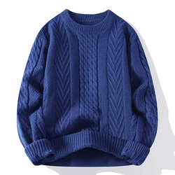 2023 Winter New Men's High-Quality Fashion Trend Sweater autumn Men Casual Comfortable Loose Warm Sweaters men size M-3XL