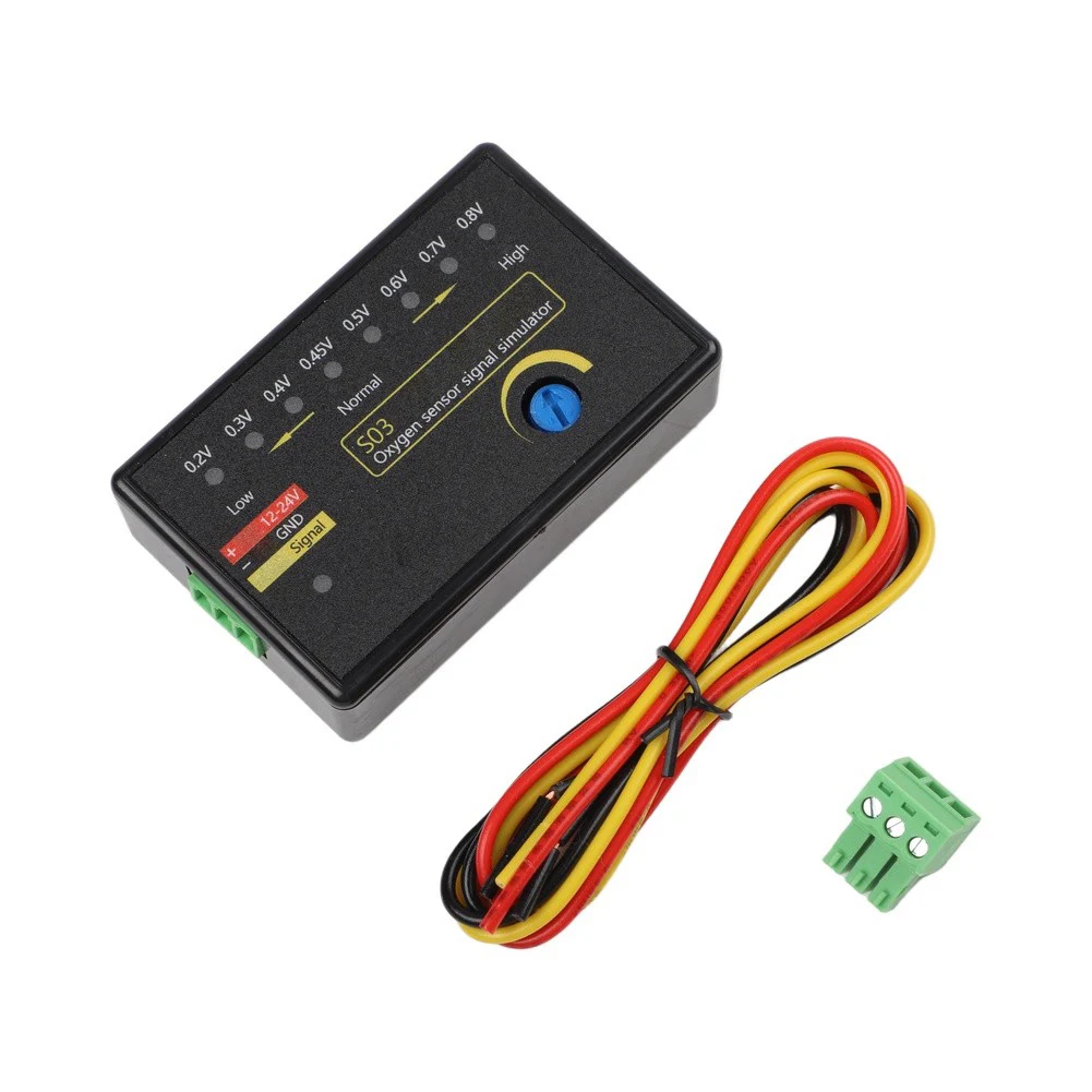 Oxygen Sensor Signal Simulation Instrument Tool Part 0.2V-0.8V Four-Wire Simulator Single-Chip Microcomputer Control