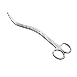 VIV Aquarium Aquatic Stainless Steel Plant Wave Scissors Cleaning Tool Fish Tank  Aquarium Accessories ADA Quality