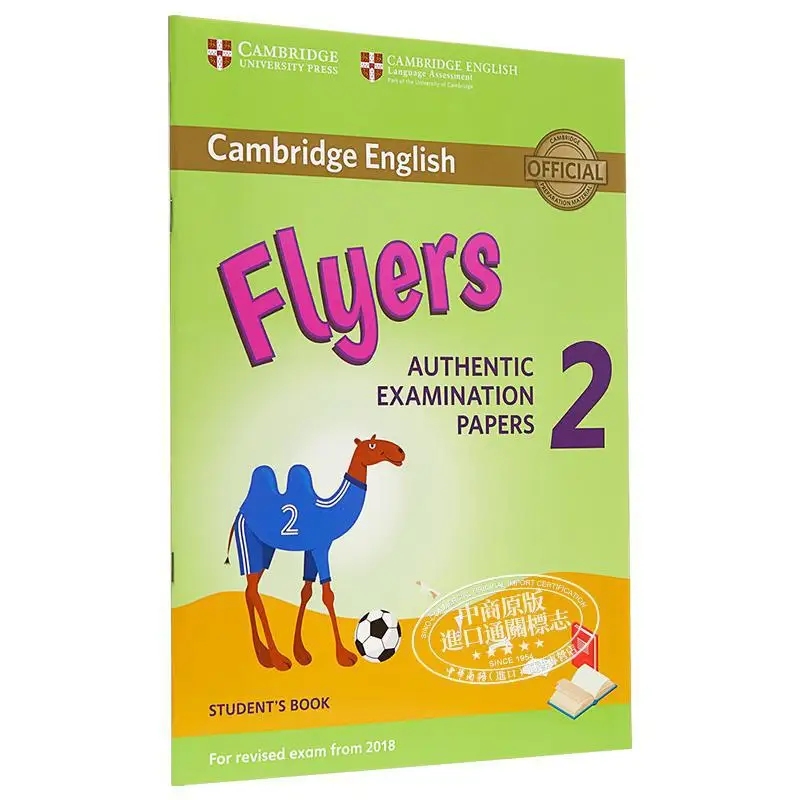 

Cambridge English Young Learners 2 For Revised Exam From 2018 Flyers Students Book Authentic Examination Papers 9781316636251