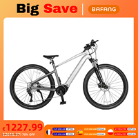 [3 Day Delivery ] Accolmile Electric Mountain Bike eMTB 36V 250W Powered By BAFANG M510 Mid Drive Motor 504Wh Hidden Battery