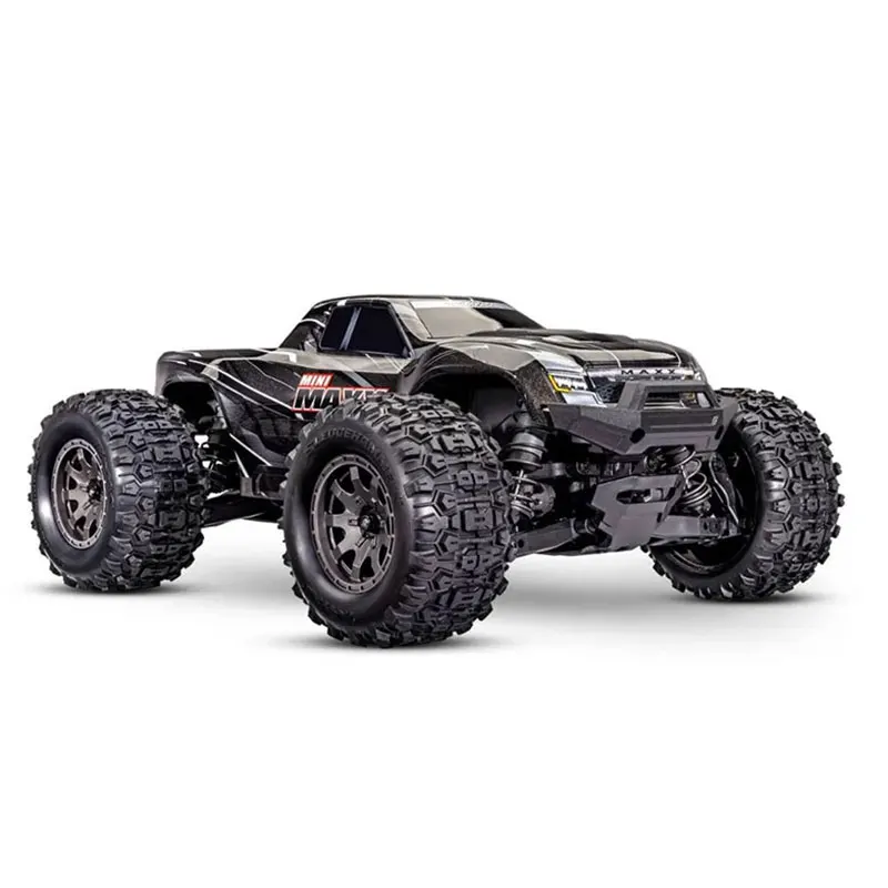 Traxxas التحكم عن بعد سيارة كهربائية Mini Maxx 4WD X على الطرق الوعرة 107154-1 لعبة سيارة RC صغيرة للأولاد هدية عيد ميلاد