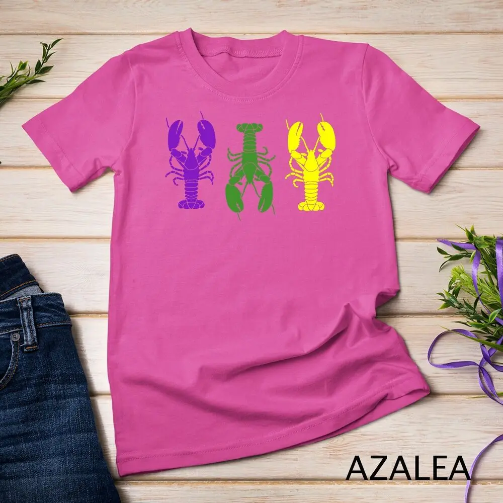 Mardi Gras Shirt, Craw fish t-shirt, Mardi Gras Outfit Unisex T-shirt