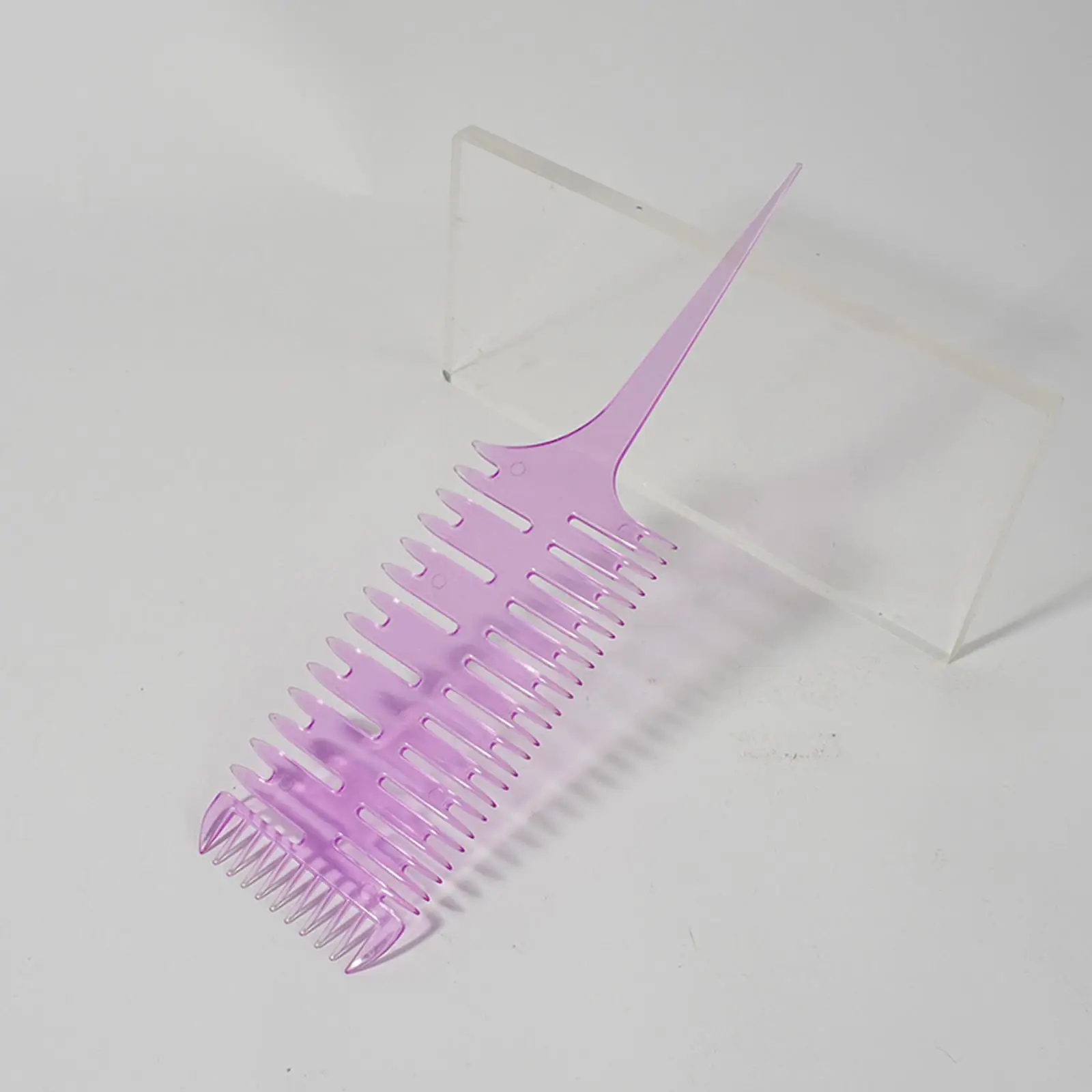 Hair Dyeing Comb for All Hair Types Foiling and Highlighting Weaving Comb Professional Tool for Salon and Home