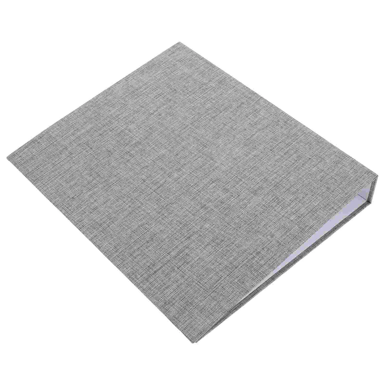 A4 3 Hole File Folder Fabric Binder Large Capacity Document ganizer for Office School Home A4 Paper Sheet Music Test