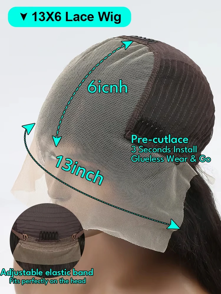 200% الشوكولاته براون موجة عميقة باروكة من شعر طبيعي 30 34 بوصة شفافة الدانتيل الباروكات الأمامية للنساء 13x6 الدانتيل الجبهة المياه الباروكات