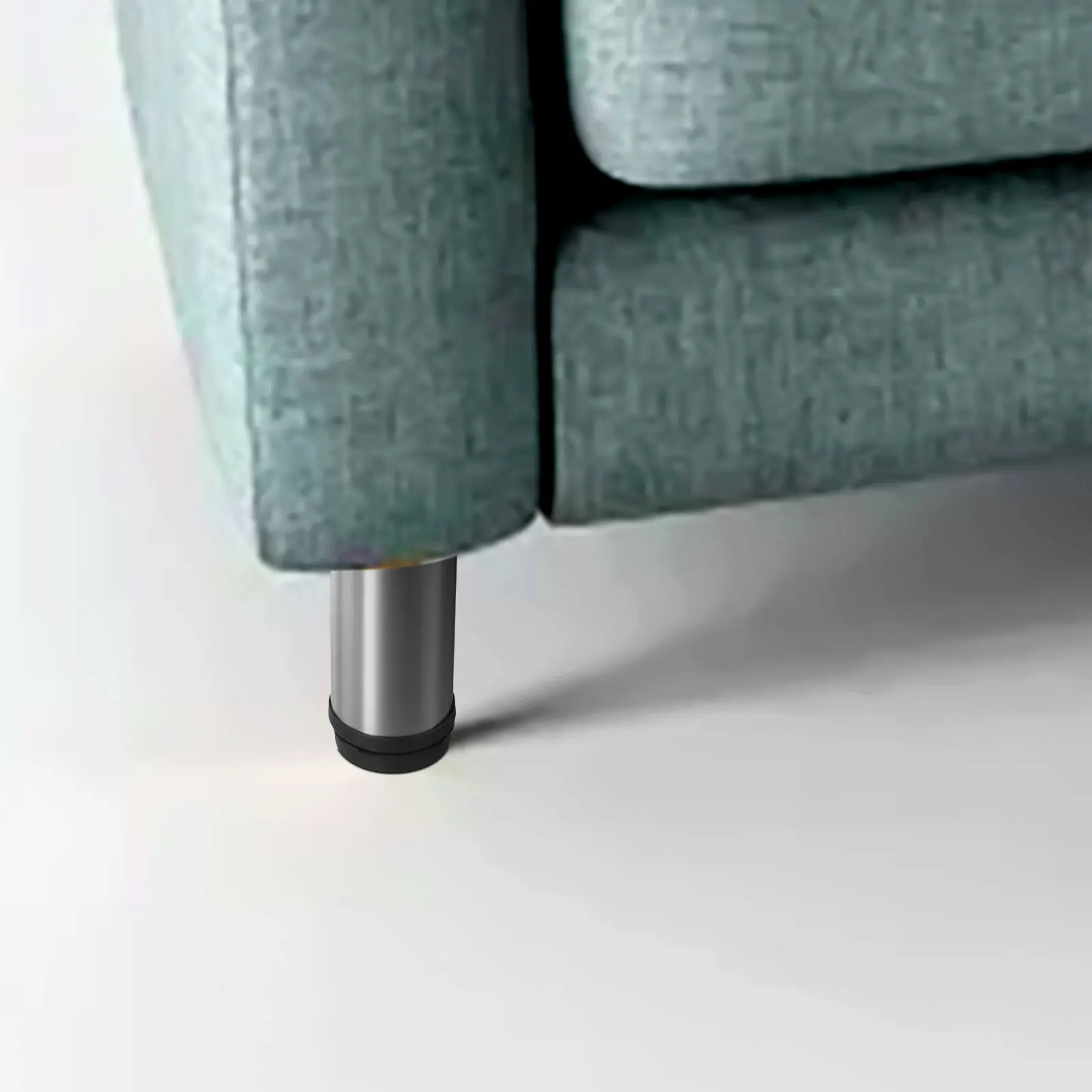 6cm-15cm Stainless Steel Sofa Legs Adjustable Furniture Support Legs For Various Furniture Cabinet Table Sofa Bed Feet Accessory