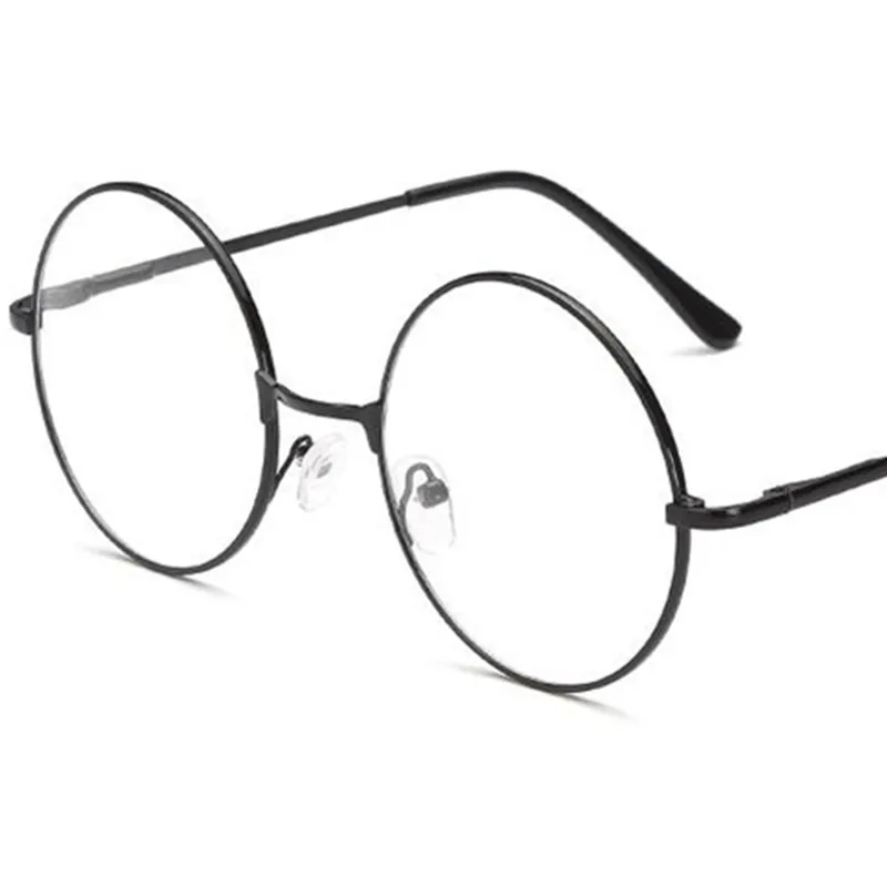 

NEW Anti-Blue Light Glasses Unisex Classic Round Eyeglasses Alloy Frame Spectacles Clear Lens Eyewear