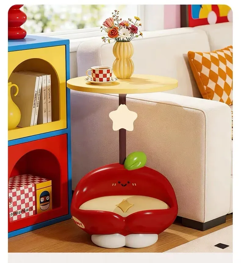 *z# Cat Nest Statues Side Table Bedside Table Creative Children's Room Storage Rack Sofa Cartoon Shelf Housewarming Gifts