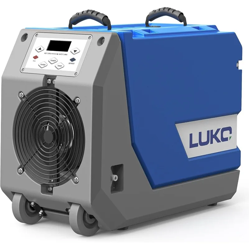 Commercial Dehumidifier with Pump Large Capacity,up to 190 PPD, Rotational Molded Portable Industrial Dehumidifier