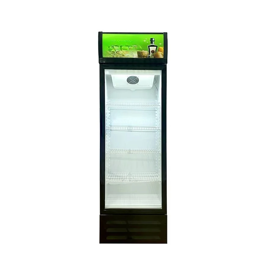 

Single Door Beverage Display Cooler Refrigerated Showcase Cooler
