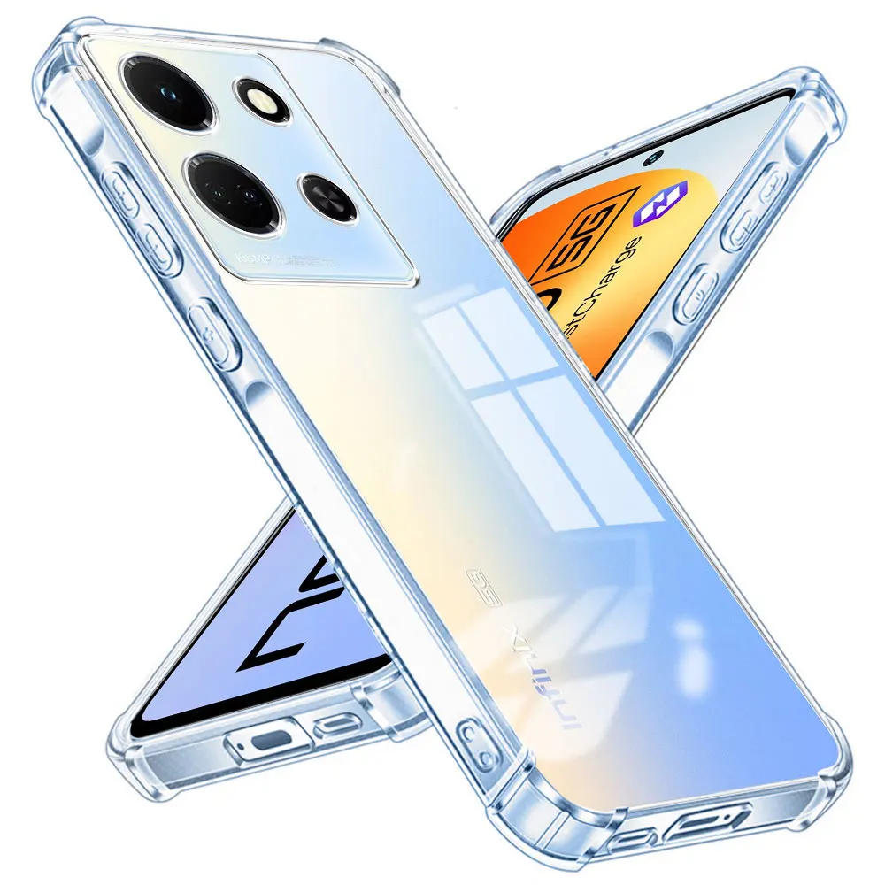 Phone Case For Infinix Note 30 30i 4G 5G X6833 Shockproof Case For Infinix Note30 Pro 30 VIP Clear Soft Silicone Back Cover