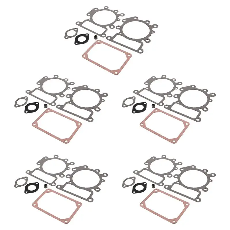 5X 794152 18.5Hp Intek Engine Valve Gasket Set For Briggs & Stratton 690190 B&S-A74F