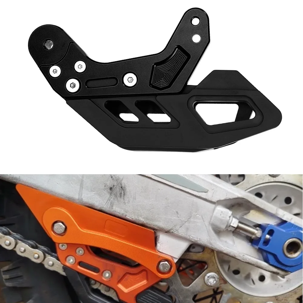 

CNC Aluminum Chain Guide Guard For KT-M 125-450 500 EXC TPI EXC-F SX SX-F XC TPI XC-F XCF-W XC-W EXC 85 SX FREERIDE 250F 250R