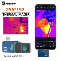 TOOLTOP T7 Android Thermal Imager 256x192 Infrared Peixls -20~550℃ Temperature Tracking Mini Thermal Imaging Camera