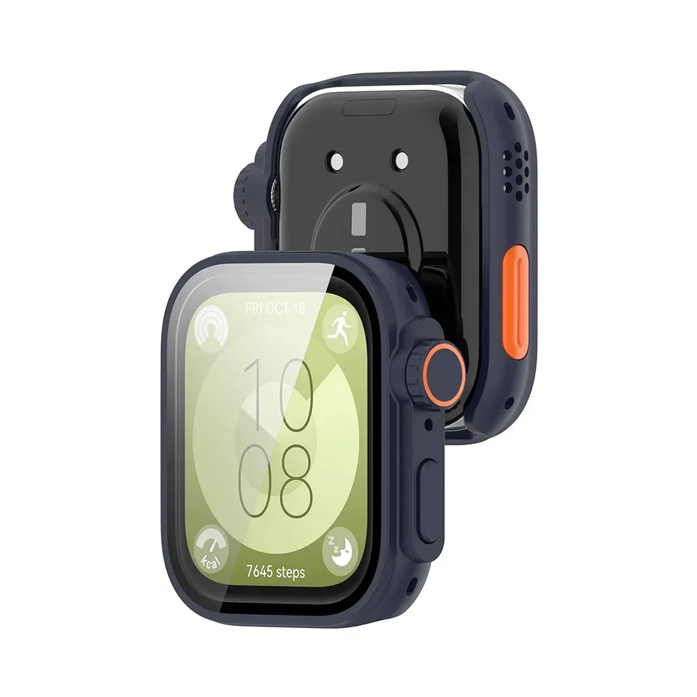 Чехол для ПК + стекло для Huawei Watch Fit 3, смарт-часы, сменная на ультра-защитная пленка для экрана Huawei Fit 3, обновление на аксессуары Ultra2