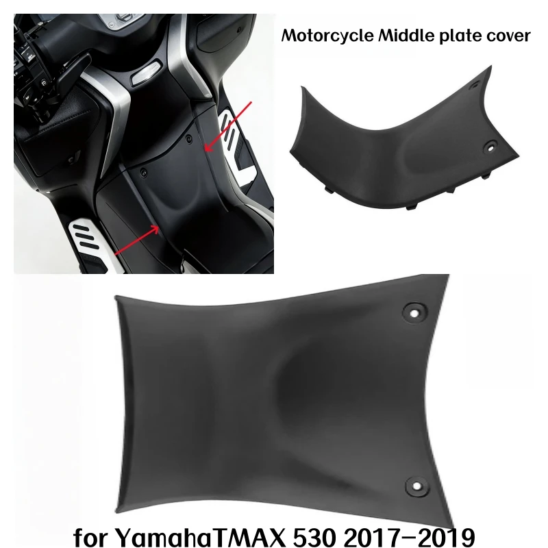

Motorcycle Throttle Cover Motorcycle Tunnel Middle Protector Cover Middle plate cover for Yamaha TMAX 530 TMAX530 2017-2019