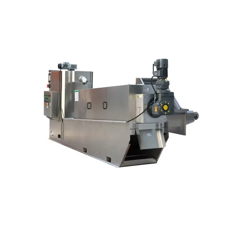 Manufacturer Sludge Dewatering Treatment Machine Automatic Solid-liquid Separation Screw Press Sludge Thickening Machine