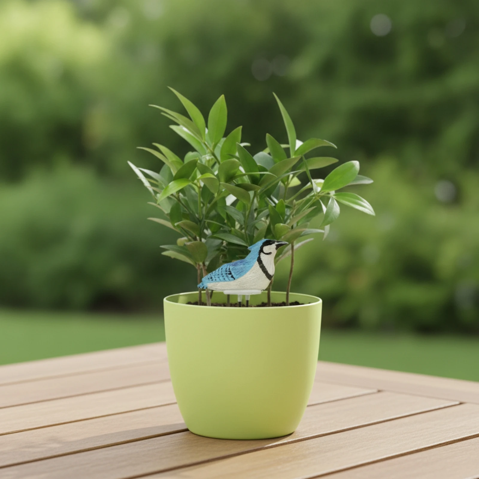 Soil Moisture Alarm with Bird Design Audible Soil Moisture Meter with Sensor Watering Alarm Automatic Watering Reminder