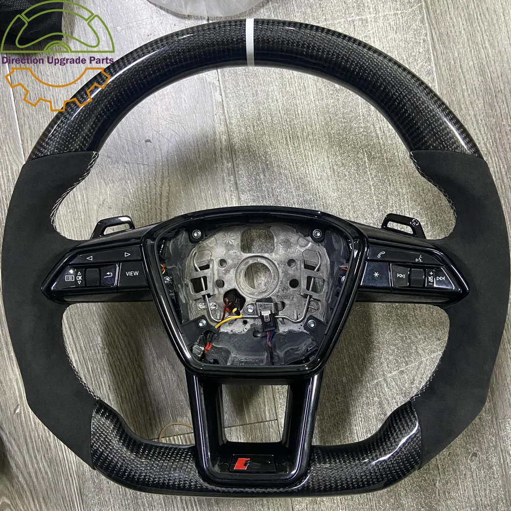 For Audi A6C8 Steering Wheel Shift Paddle shifters