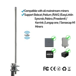 Meshtastic 915mhz Omni Fiber Glass Antenna, IoT Module, Hotspot Antenna, 868Mhz bobcat 300,lora