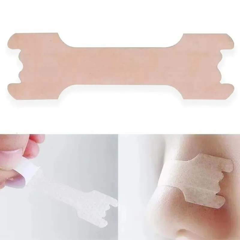 latest models anti snoring strips for adult hypoallergenic adhesive nasal breathing support nighttime sleep aid snoring solution