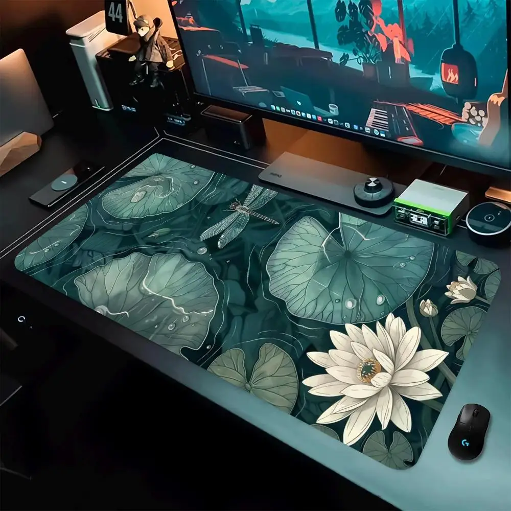 Mouse pad grande para jogos, mouse pad para computador, mesa, chão, teclado de escritório