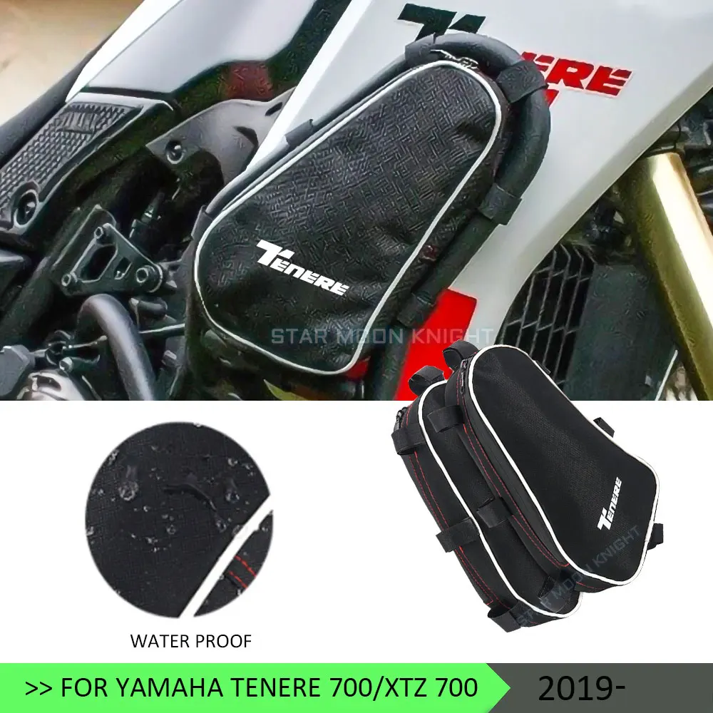 

Motorcycle Frame crash bar Waterproof Bag For YAMAHA Tenere 700 Tenere700 XTZ 700 T700 2019 - Tool Placement Frame bag crashbar