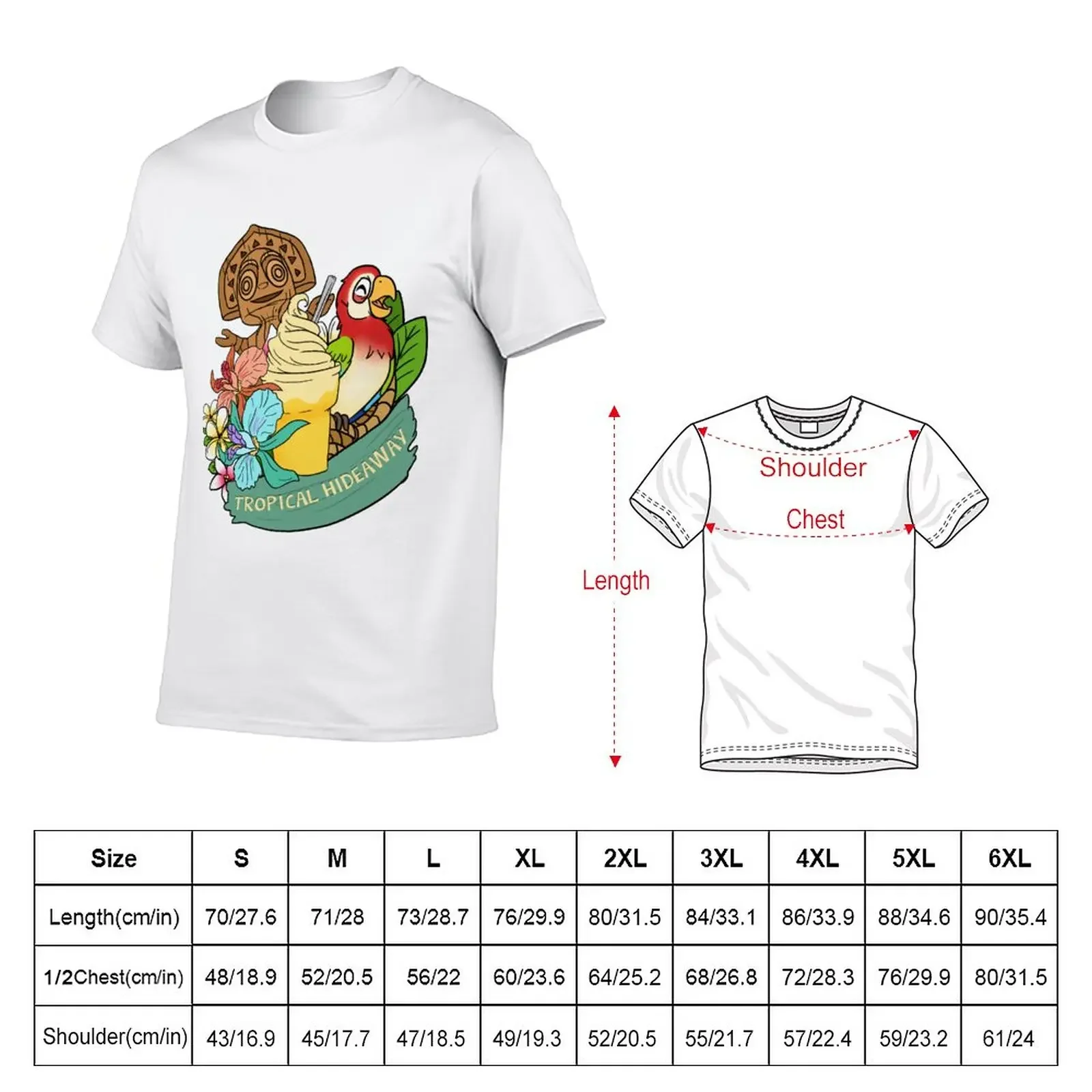 New Tropical Hideaway T-Shirt t-shirts man customized t shirts funny t shirts for men