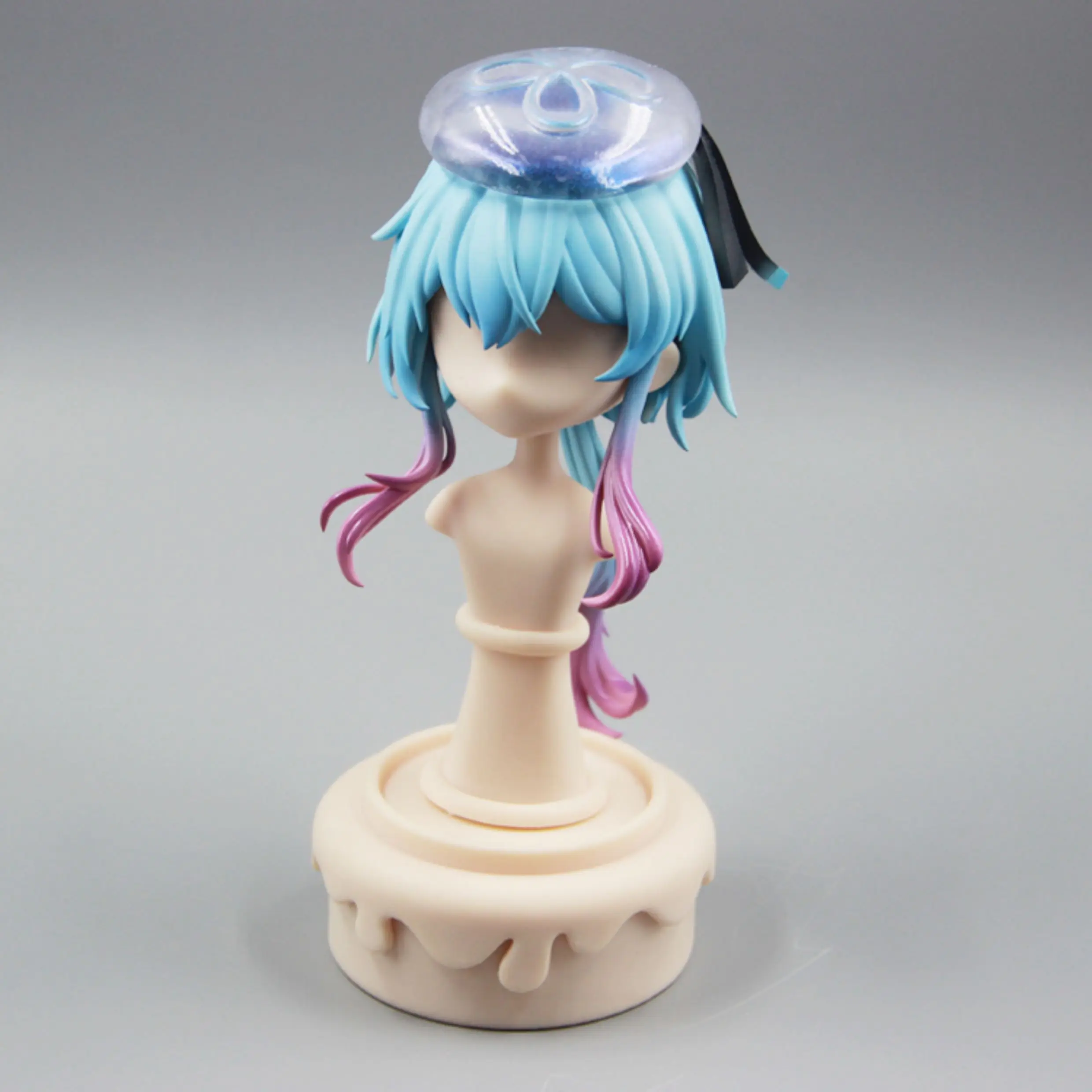 アークナイツ ミズキ 手作り OB11 OB22 GSC ヘアシェル 取り外し可能なヘアウィッグ フェイスプレート BJD 人形アクセサリー ゲーム アニメ おもちゃ 子供ギフト